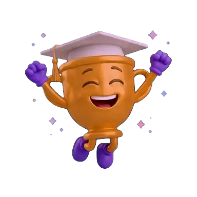 Mascot — celebrating
