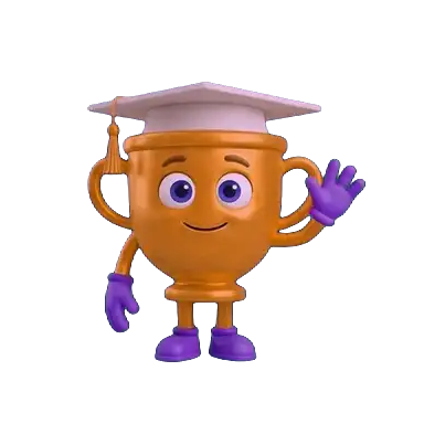 Mascot — waving