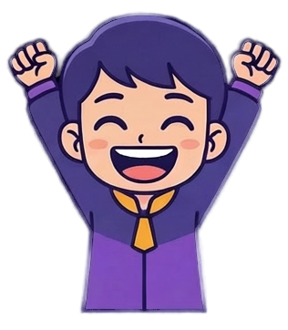 KlyxSage Mascot Celebrating